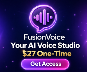 FusionVoice banner 300x250