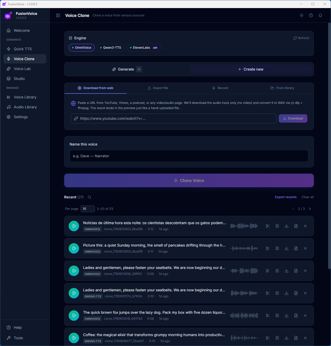 Voice Clone