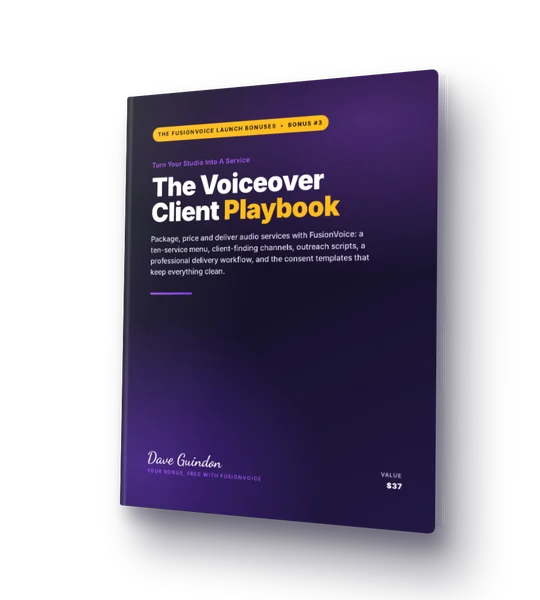 The Voiceover Client Playbook