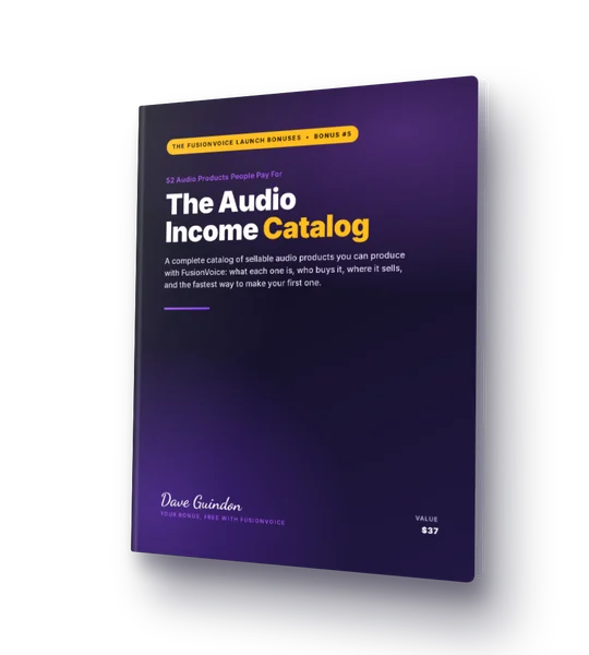 The Audio Income Catalog