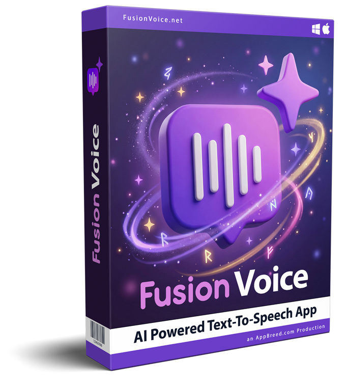 FusionVoice software box