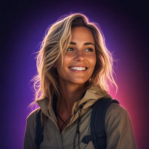 Travel vlogger designed voice
