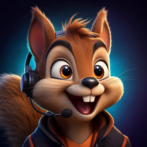Cartoon character designed voice